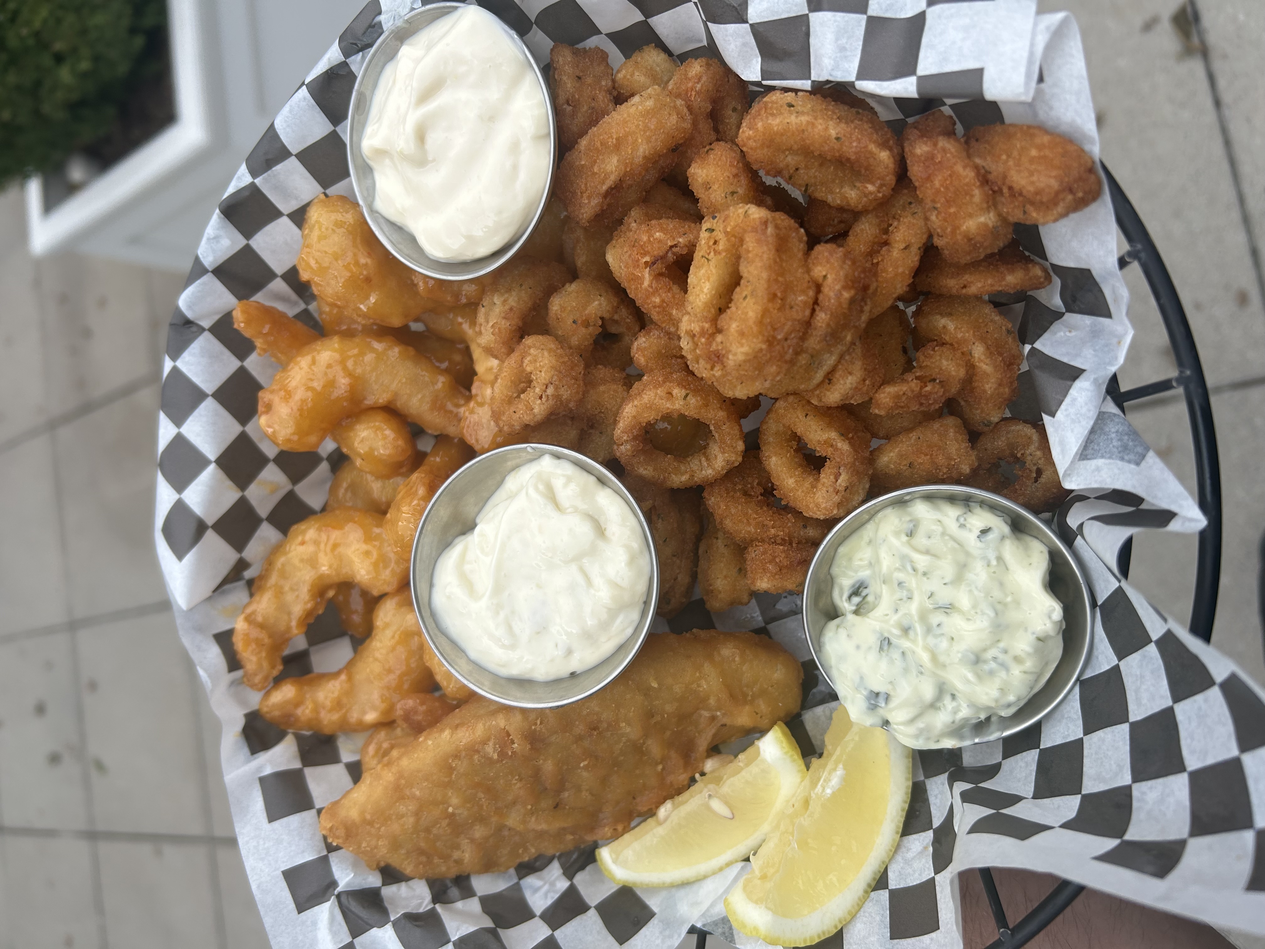 Breaded Seafood Basket
